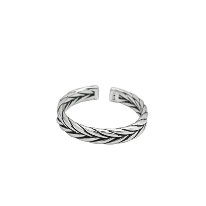 Twisted Braided Ring - Weaved Design Ring